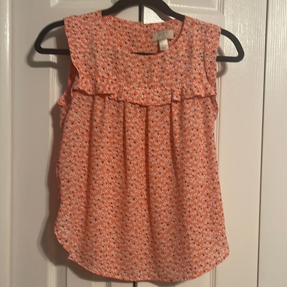 LOFT Tops - LOFT sleeveless flowy top in size XXSP  NWOT